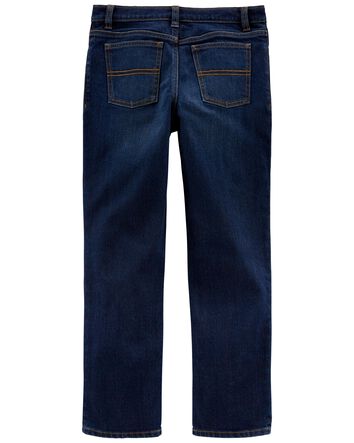 Neu Oshkosh Jungen Denim Logo Vestbak Blaue Jeans Latzhose Nwt 18m 24m 2T 3T 4T
